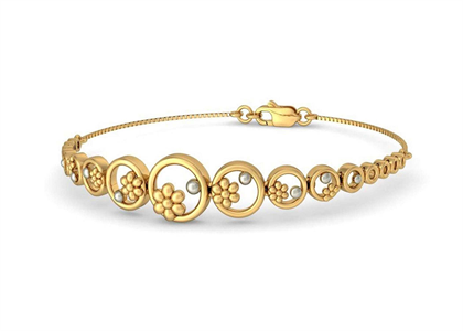 Gold Plated Womens Bracelet